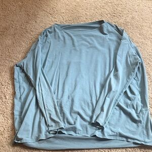 lululemon athletica Blue Shirt